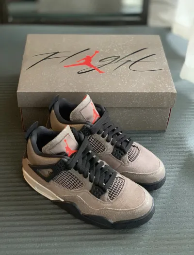 PK God Batch Air Jordan 4 Retro Taupe Haze DB0732-200 review G*** 00
