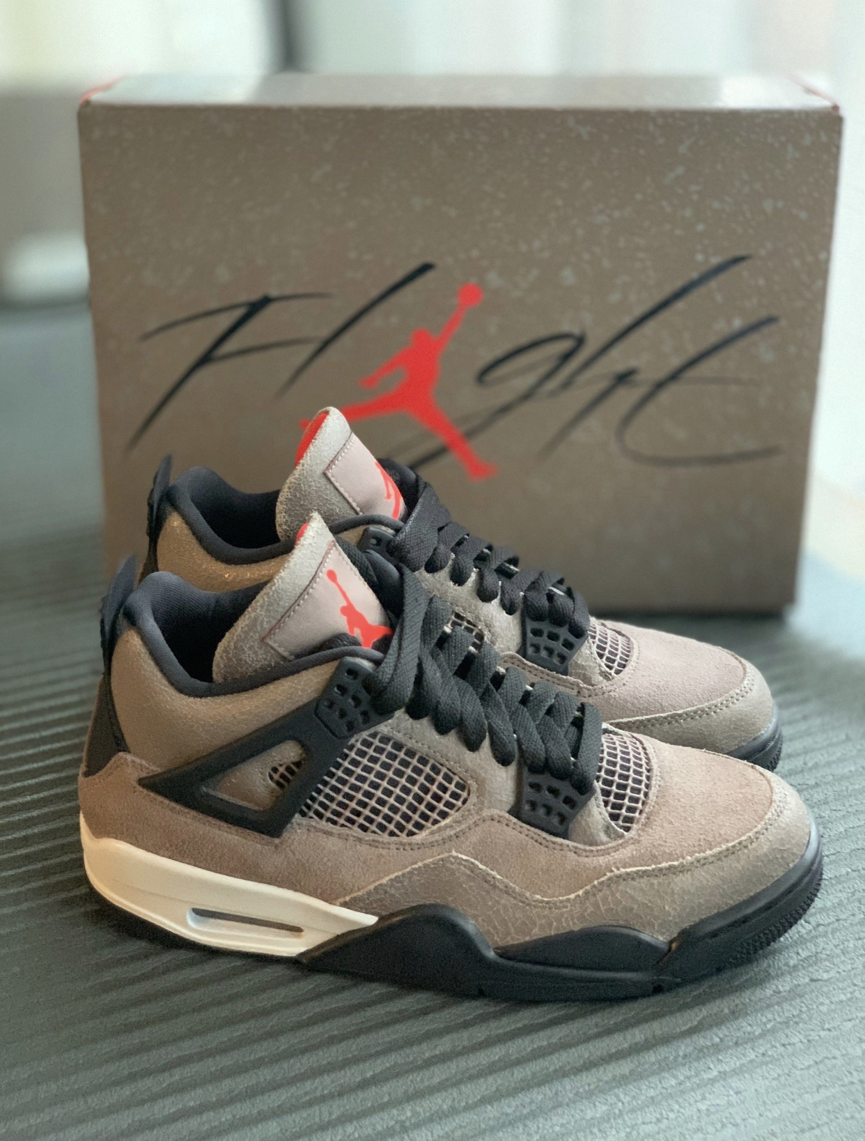PK God Batch Air Jordan 4 Retro Taupe Haze DB0732-200 review G*** 01