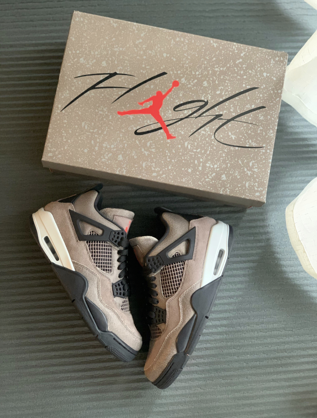 PK God Batch Air Jordan 4 Retro Taupe Haze DB0732-200 review G*** 03