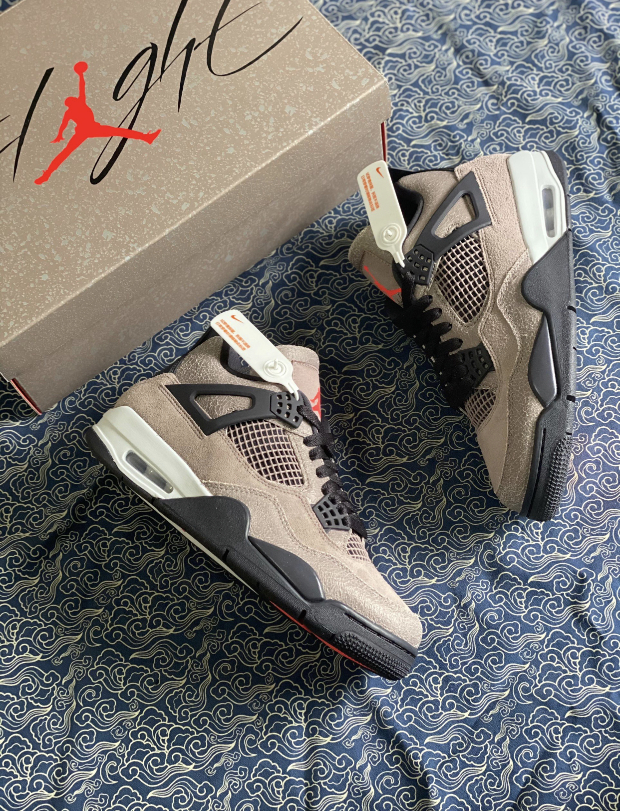 PK God Batch Air Jordan 4 Retro Taupe Haze DB0732-200 review G*** 00