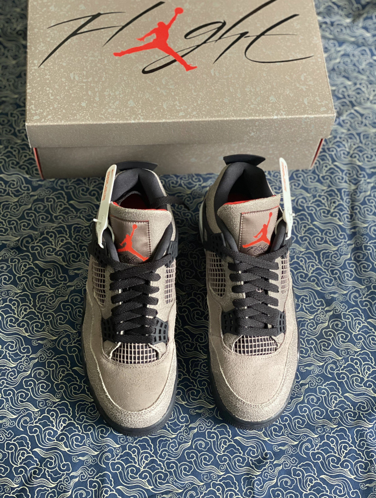 PK God Batch Air Jordan 4 Retro Taupe Haze DB0732-200 review G*** 01