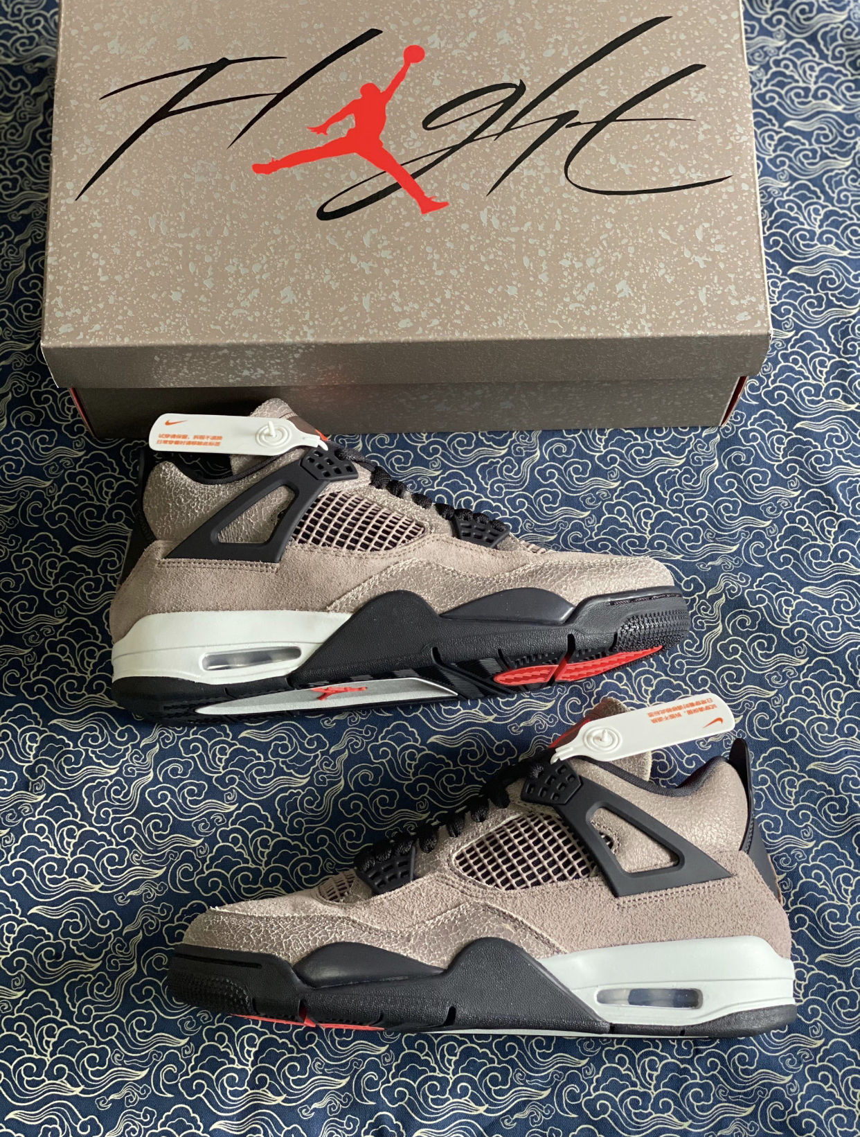 PK God Batch Air Jordan 4 Retro Taupe Haze DB0732-200 review G*** 03