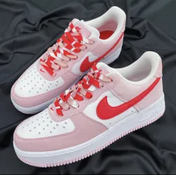 PK God Batch Nike Air Force 1 07 QS Valentine's Day Love Letter DD3384-600 review E*** 01