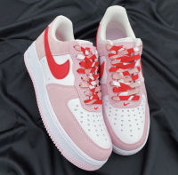 PK God Batch Nike Air Force 1 07 QS Valentine's Day Love Letter DD3384-600 review 2