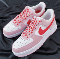 PK God Batch Nike Air Force 1 07 QS Valentine's Day Love Letter DD3384-600 review 3