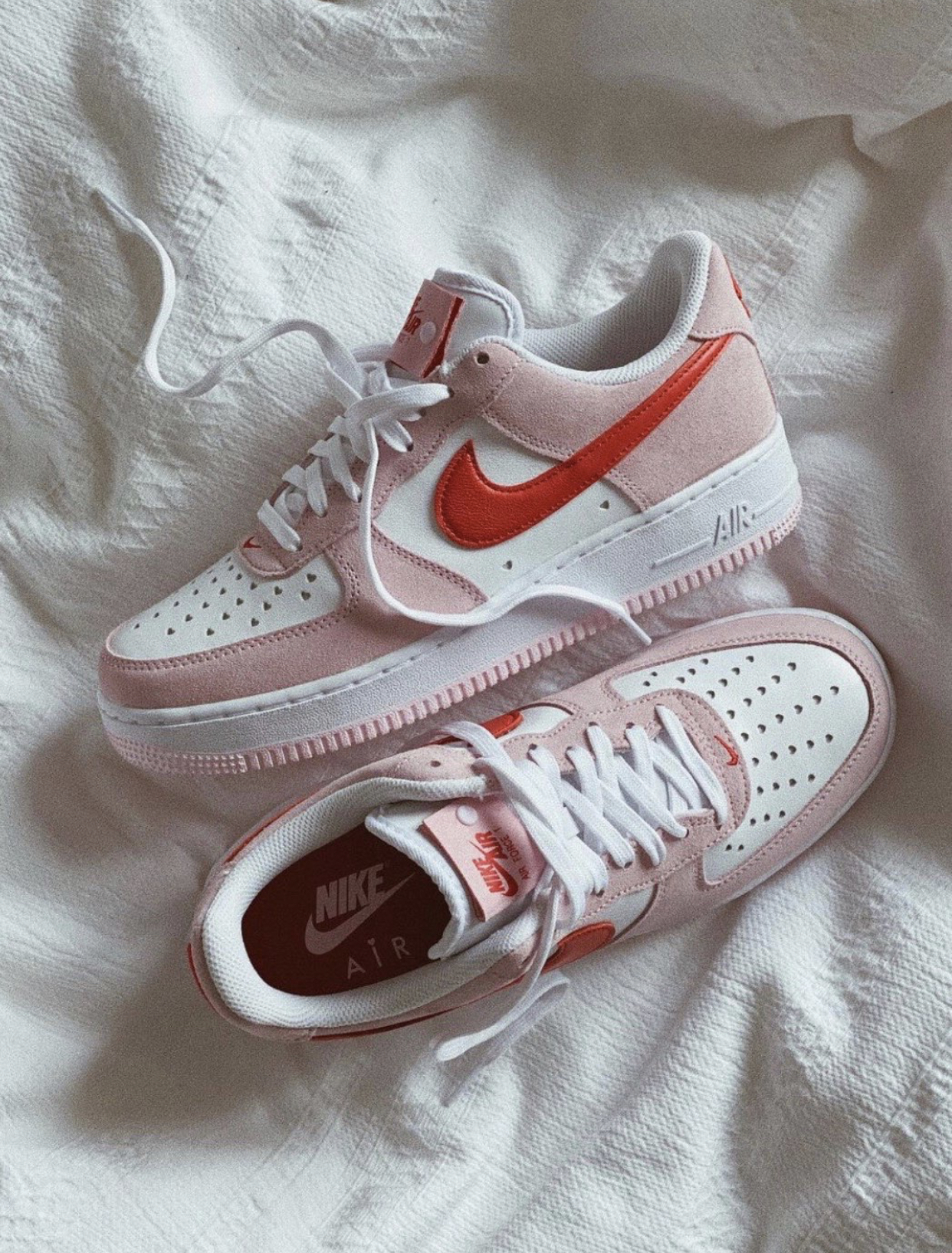 PK God Batch Nike Air Force 1 07 QS Valentine's Day Love Letter DD3384-600 review N*** 00