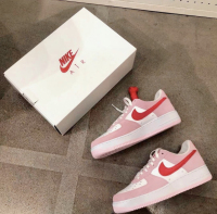 PK God Batch Nike Air Force 1 07 QS Valentine's Day Love Letter DD3384-600 review 0
