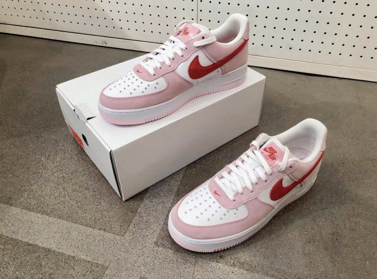 PK God Batch Nike Air Force 1 07 QS Valentine's Day Love Letter DD3384-600 review P*** 03