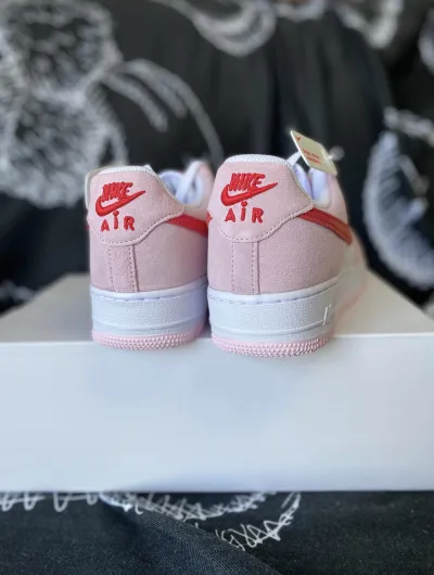 PK God Batch Nike Air Force 1 07 QS Valentine's Day Love Letter DD3384-600 review A*** 04