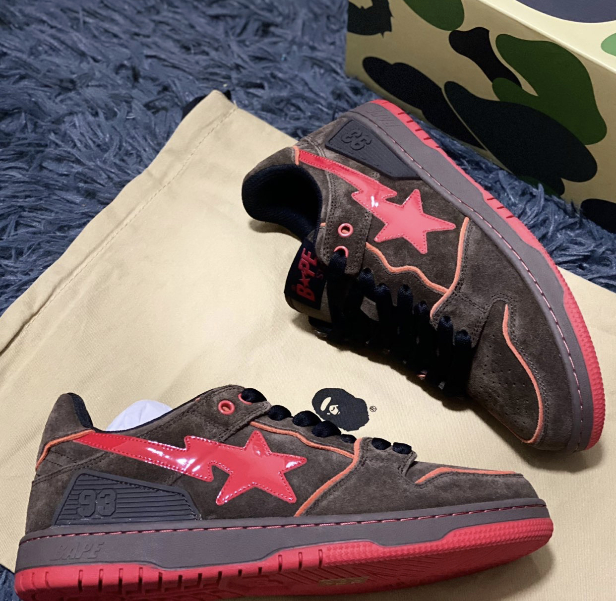 PK God Batch A Bathing Ape Bape Sta Low 1G70-109-0014 review D***