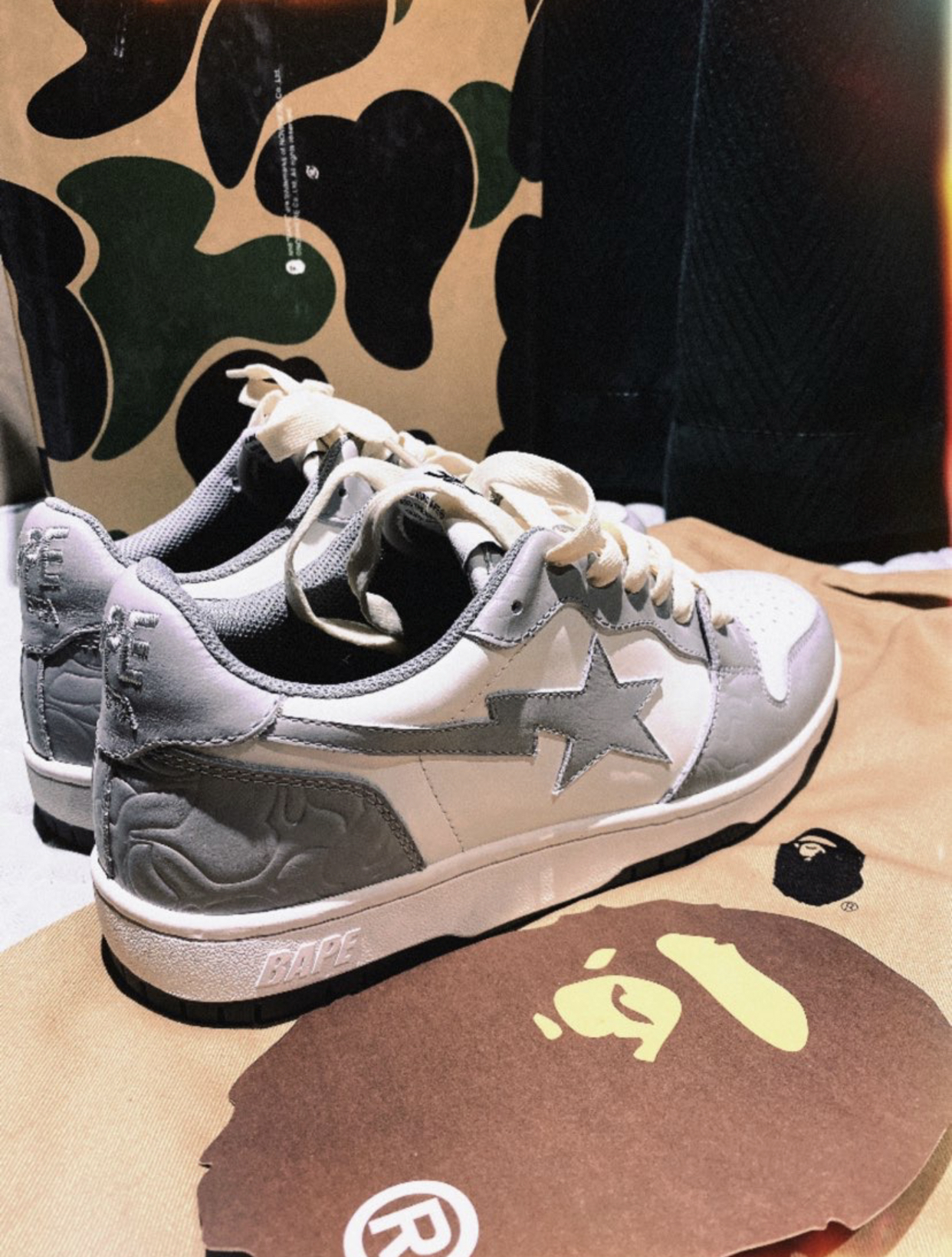 PK God Batch A Bathing Ape Bape Sta Low 1G70-191-033 review V***