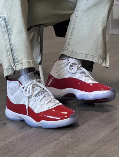 PK God Air Jordan 11 Cherry CT8012-116 review T*** 00