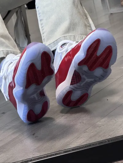 PK God Air Jordan 11 Cherry CT8012-116 review T*** 01