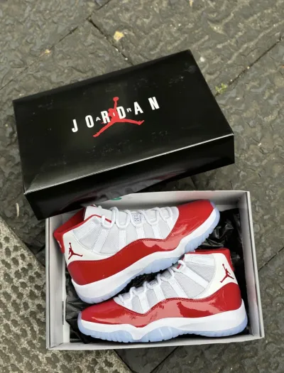 PK God Air Jordan 11 Cherry CT8012-116 review H*** 01