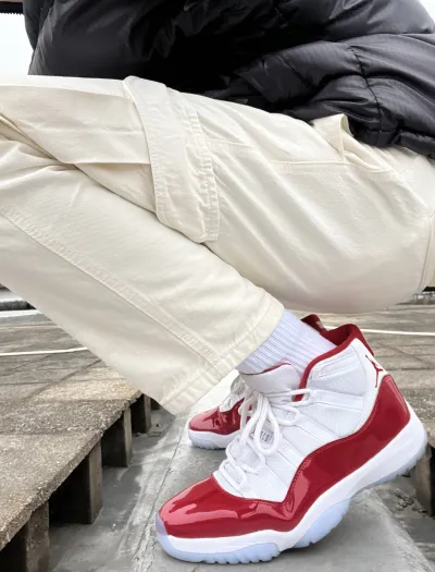 PK God Air Jordan 11 Cherry CT8012-116 review J*** 00