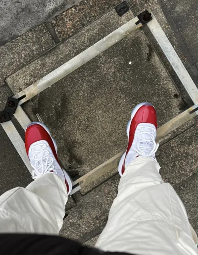 PK God Air Jordan 11 Cherry CT8012-116 review J*** 01