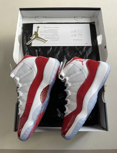 PK God Air Jordan 11 Cherry CT8012-116 review L*** 02