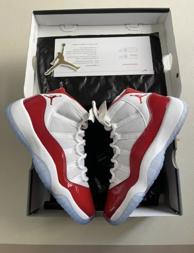 PK God Air Jordan 11 Cherry CT8012-116 review L*** 03
