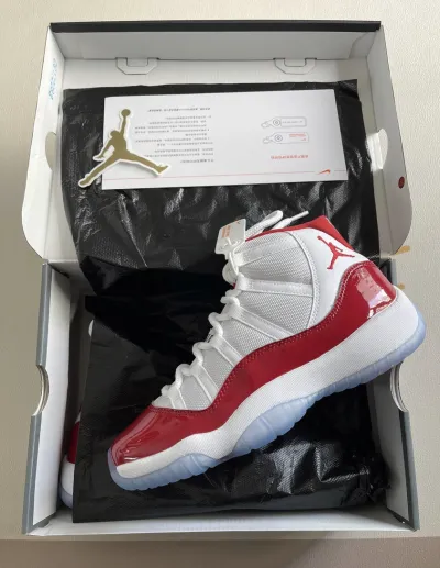 PK God Air Jordan 11 Cherry CT8012-116 review L*** 04