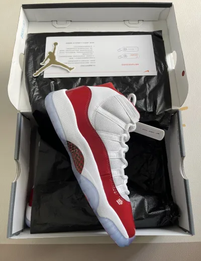 PK God Air Jordan 11 Cherry CT8012-116 review L*** 05