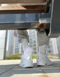 PK God Batch Air Jordan 4 Retro Pure Money 308497-100 review 1