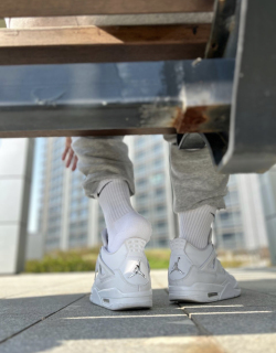 PK God Batch Air Jordan 4 Retro Pure Money 308497-100 review L*** 02