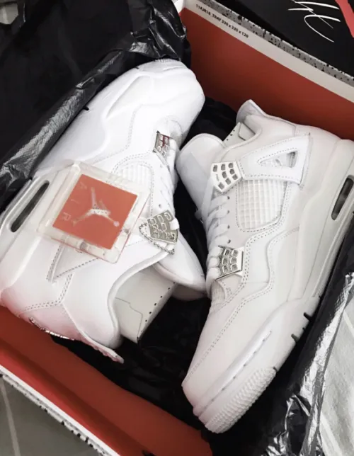 PK God Batch Air Jordan 4 Retro Pure Money 308497-100 review 