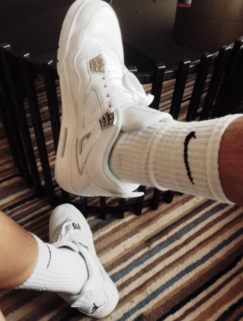 PK God Batch Air Jordan 4 Retro Pure Money 308497-100 review 