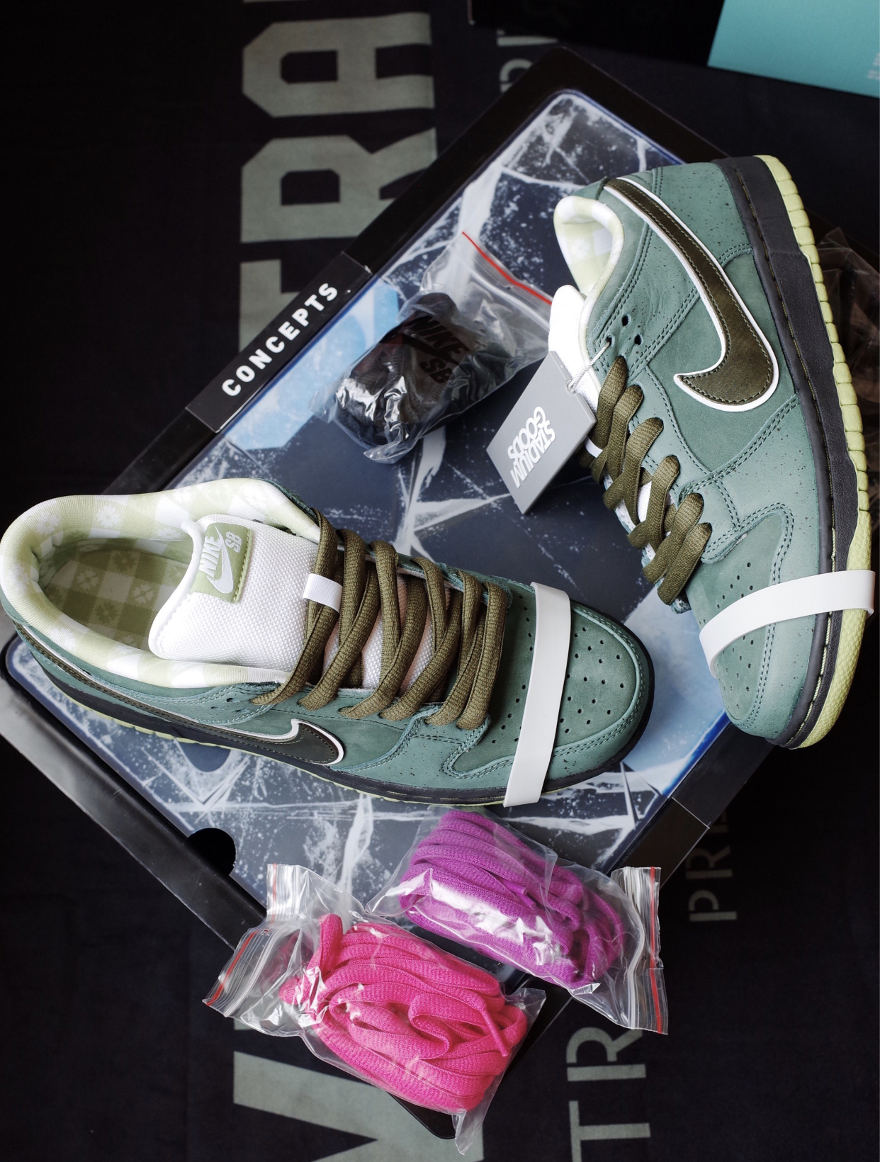 LJR Batch Nike SB Dunk Low Concepts Green Lobster BV1310-337 review G*** 02