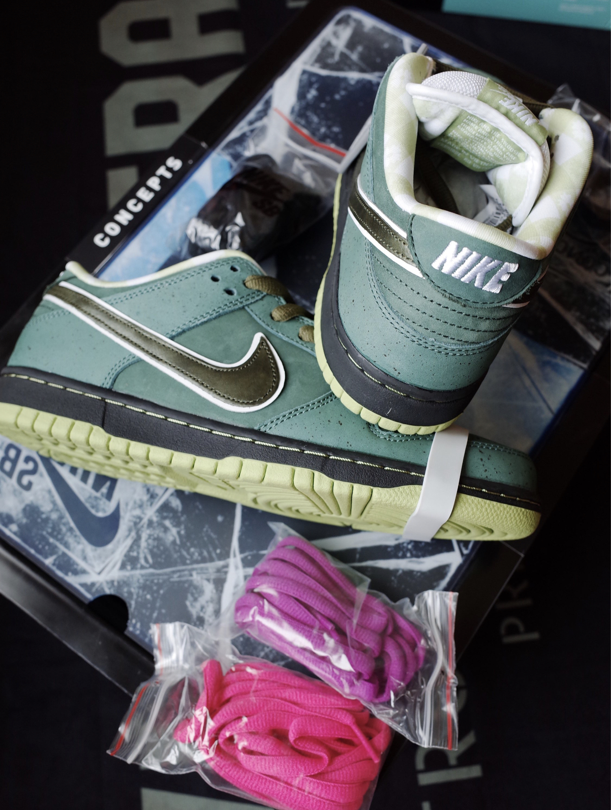 LJR Batch Nike SB Dunk Low Concepts Green Lobster BV1310-337 review G*** 03