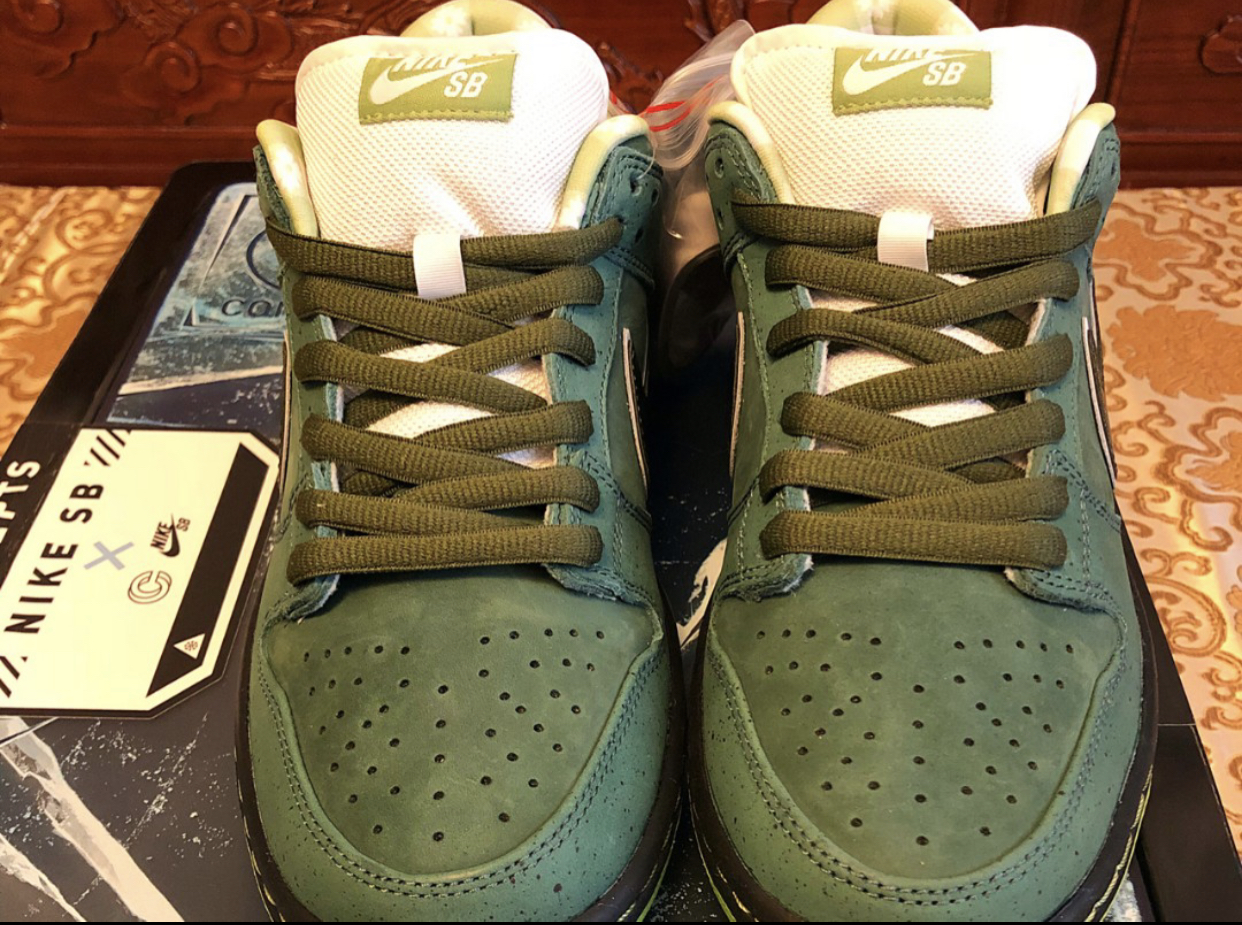 LJR Batch Nike SB Dunk Low Concepts Green Lobster BV1310-337 review K*** 01