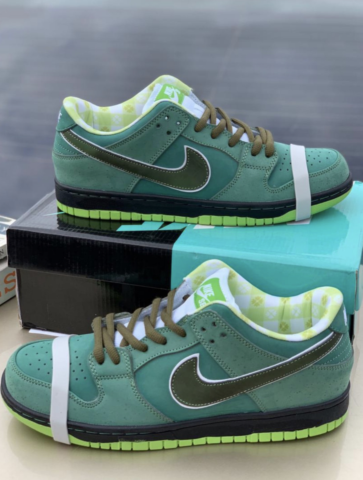 LJR Batch Nike SB Dunk Low Concepts Green Lobster BV1310-337 review T*** 02