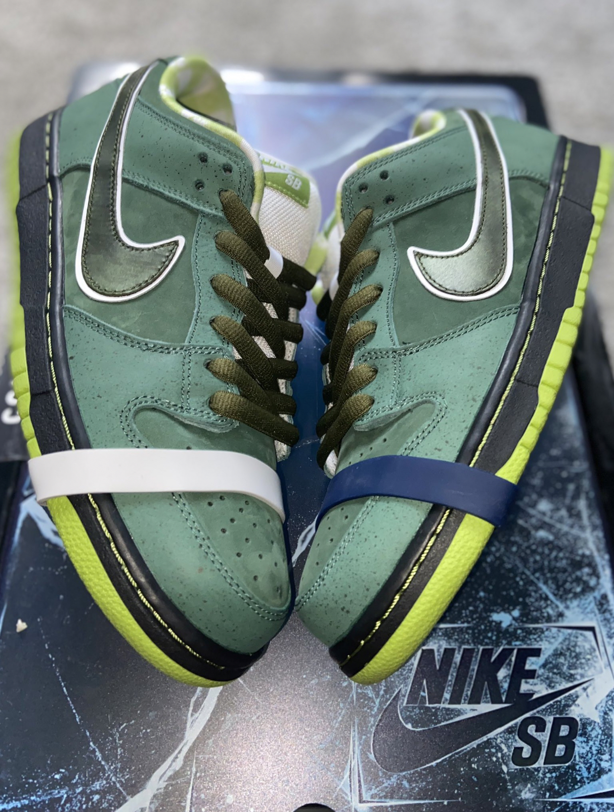 LJR Batch Nike SB Dunk Low Concepts Green Lobster BV1310-337 review T*** 04
