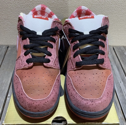PK God Batch Nike SB Dunk Low Concepts Red Lobster 313170-661 review 
