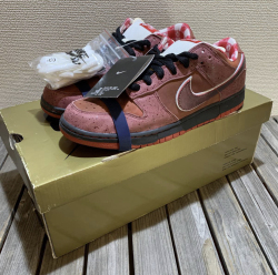 PK God Batch Nike SB Dunk Low Concepts Red Lobster 313170-661 review R*** 03