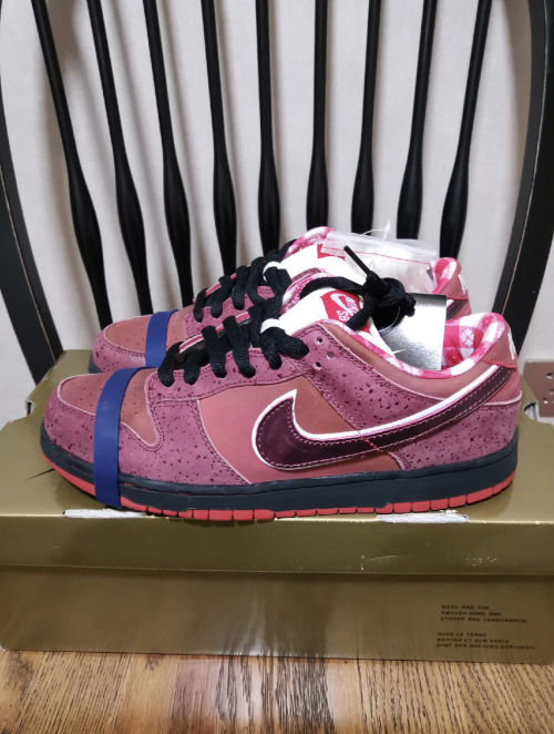 PK God Batch Nike SB Dunk Low Concepts Red Lobster 313170-661 review 