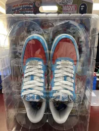 PK God Batch A Bathing Ape BAPE X MARVEL CAPTAIN AMERICA BAPE STA 1I73-191-903 review 0