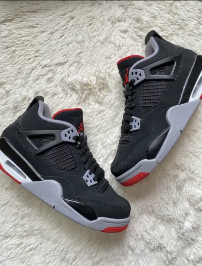 PK God Batch Air Jordan 4 Retro Bred 308497-060  review L*** 00