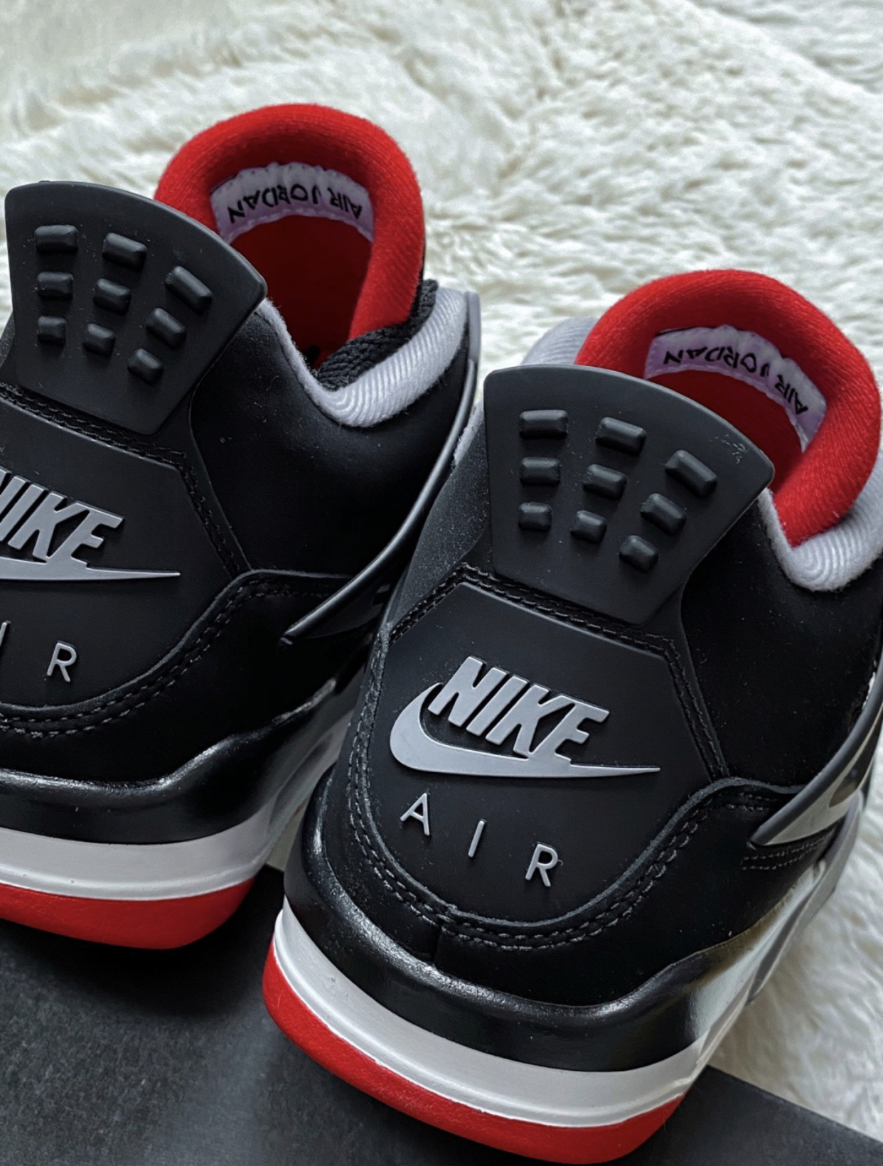 PK God Batch Air Jordan 4 Retro Bred 308497-060  review L*** 03