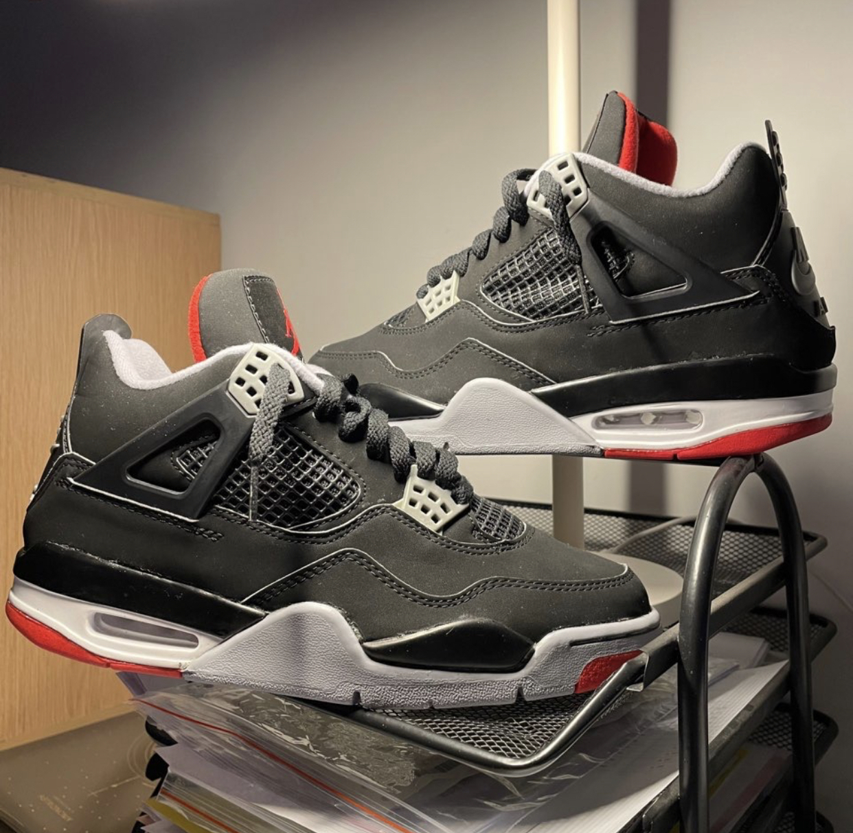 PK God Batch Air Jordan 4 Retro Bred 308497-060  review V***