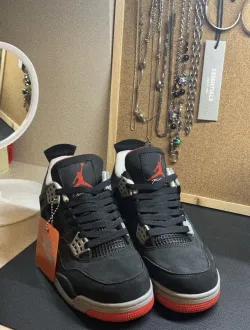PK God Batch Air Jordan 4 Retro Bred 308497-060  review T*** 04