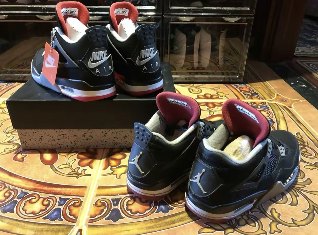 PK God Batch Air Jordan 4 Retro Bred 308497-060  review B***