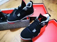 PK God Batch Air Jordan 4 Retro Bred 308497-060  review 0