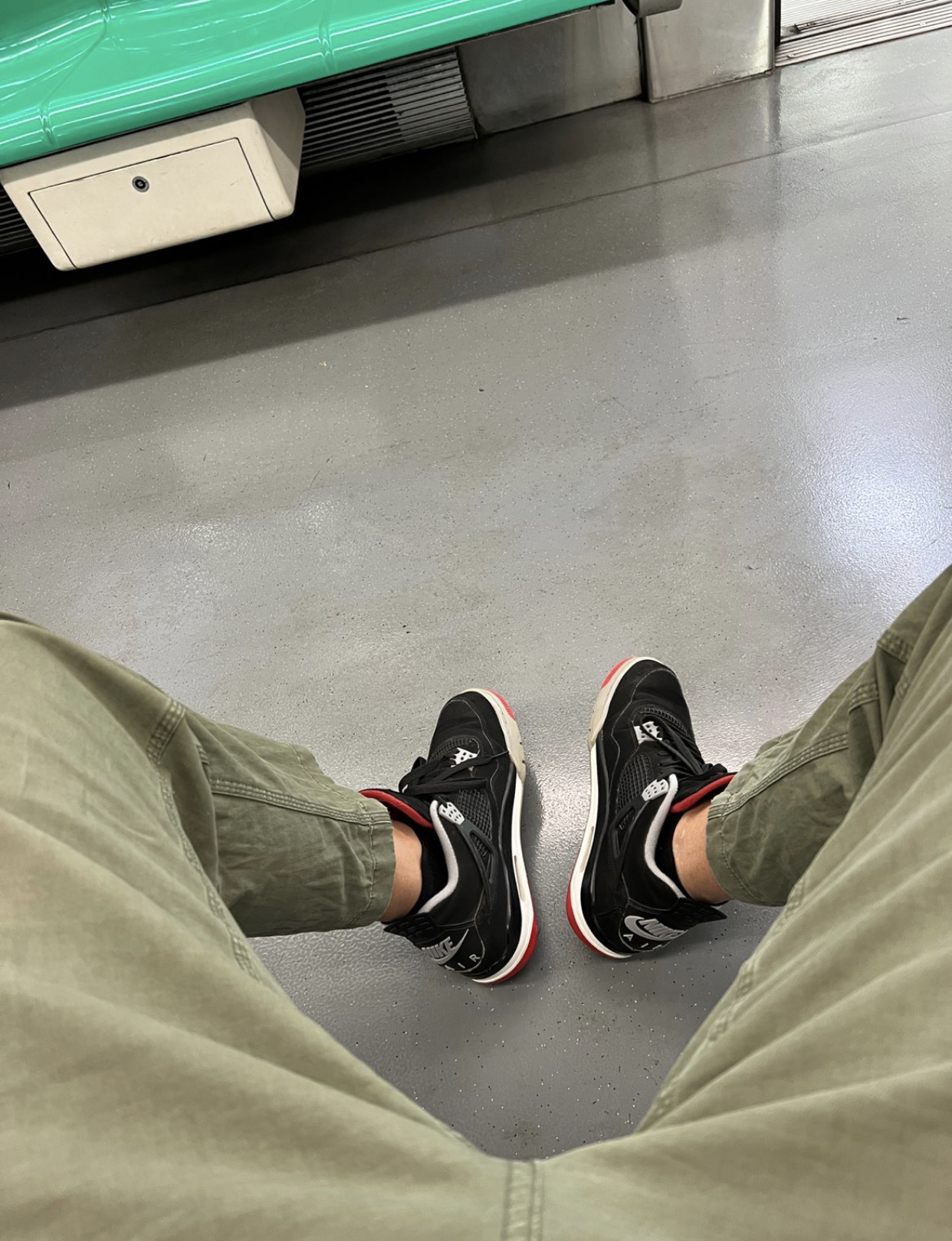 PK God Batch Air Jordan 4 Retro Bred 308497-060  review O*** 01