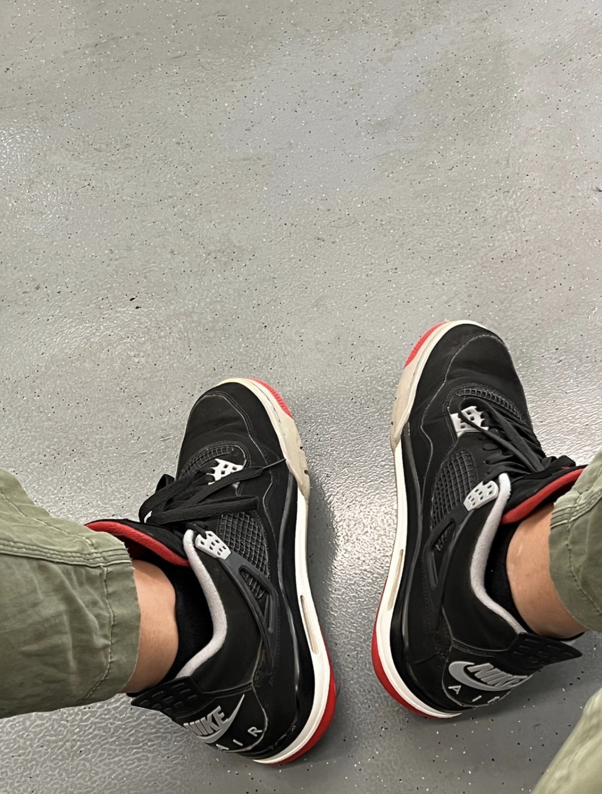 PK God Batch Air Jordan 4 Retro Bred 308497-060  review O*** 02