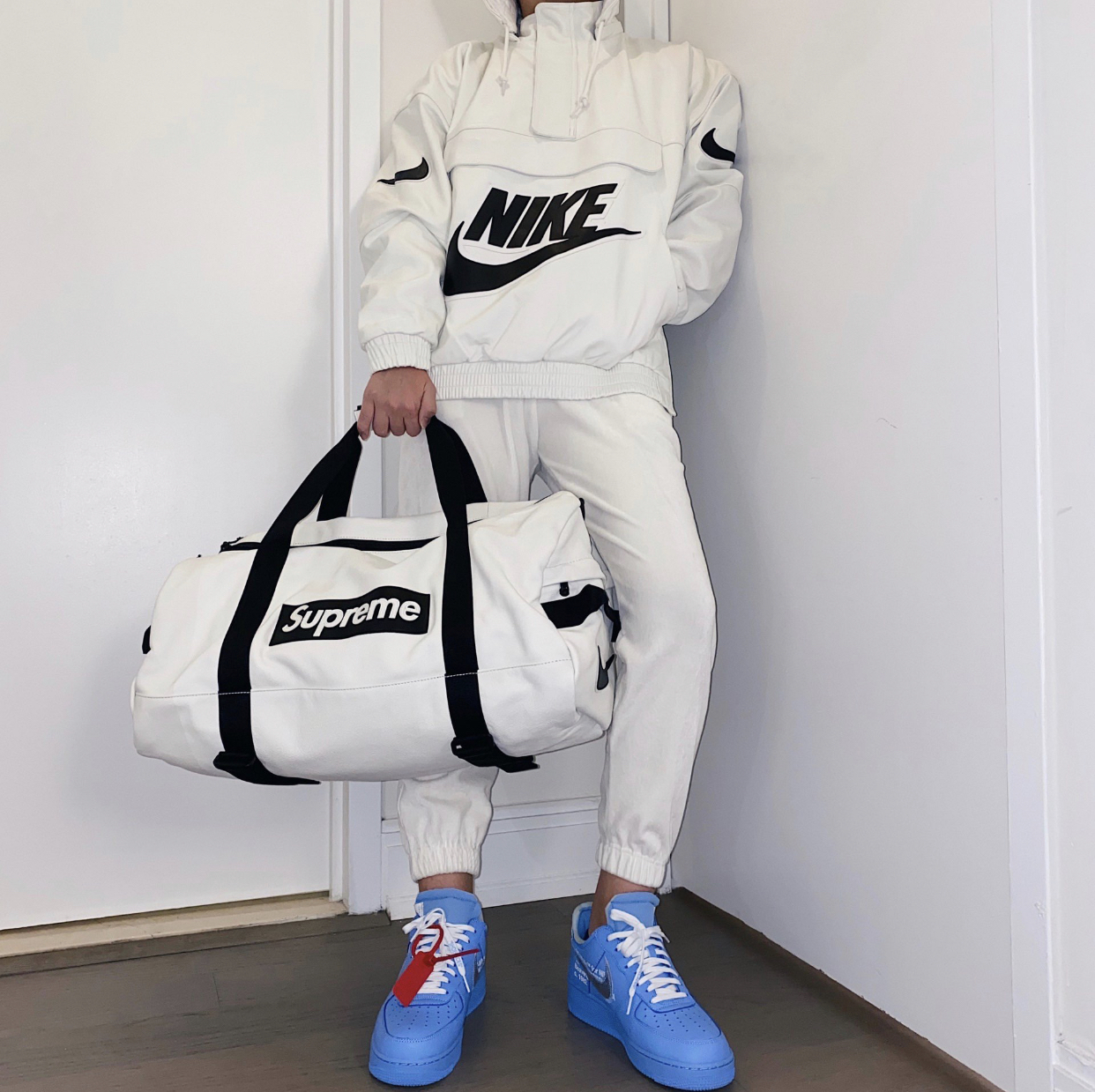 PK God Batch Nike Air Force 1 Low Off-White MCA University Blue CI1173-400 review D***