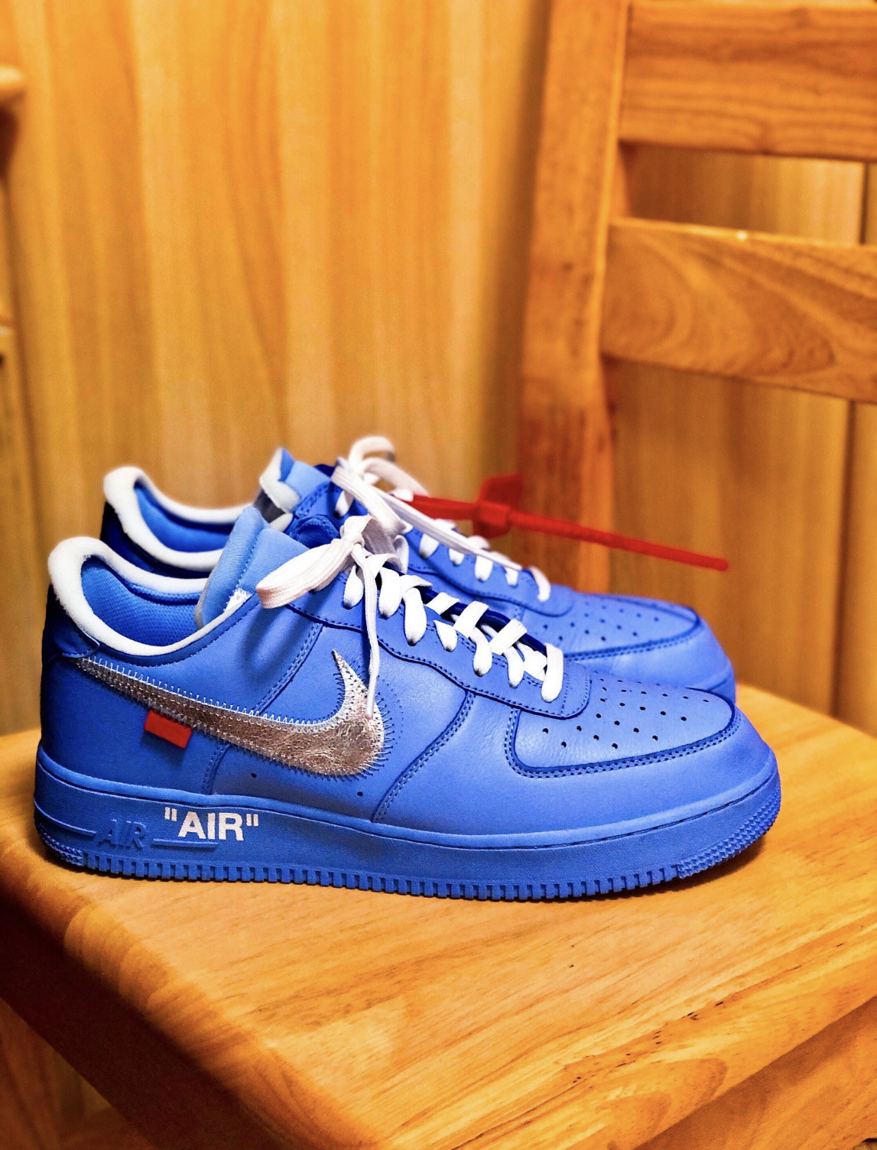 PK God Batch Nike Air Force 1 Low Off-White MCA University Blue CI1173-400 review B*** 01