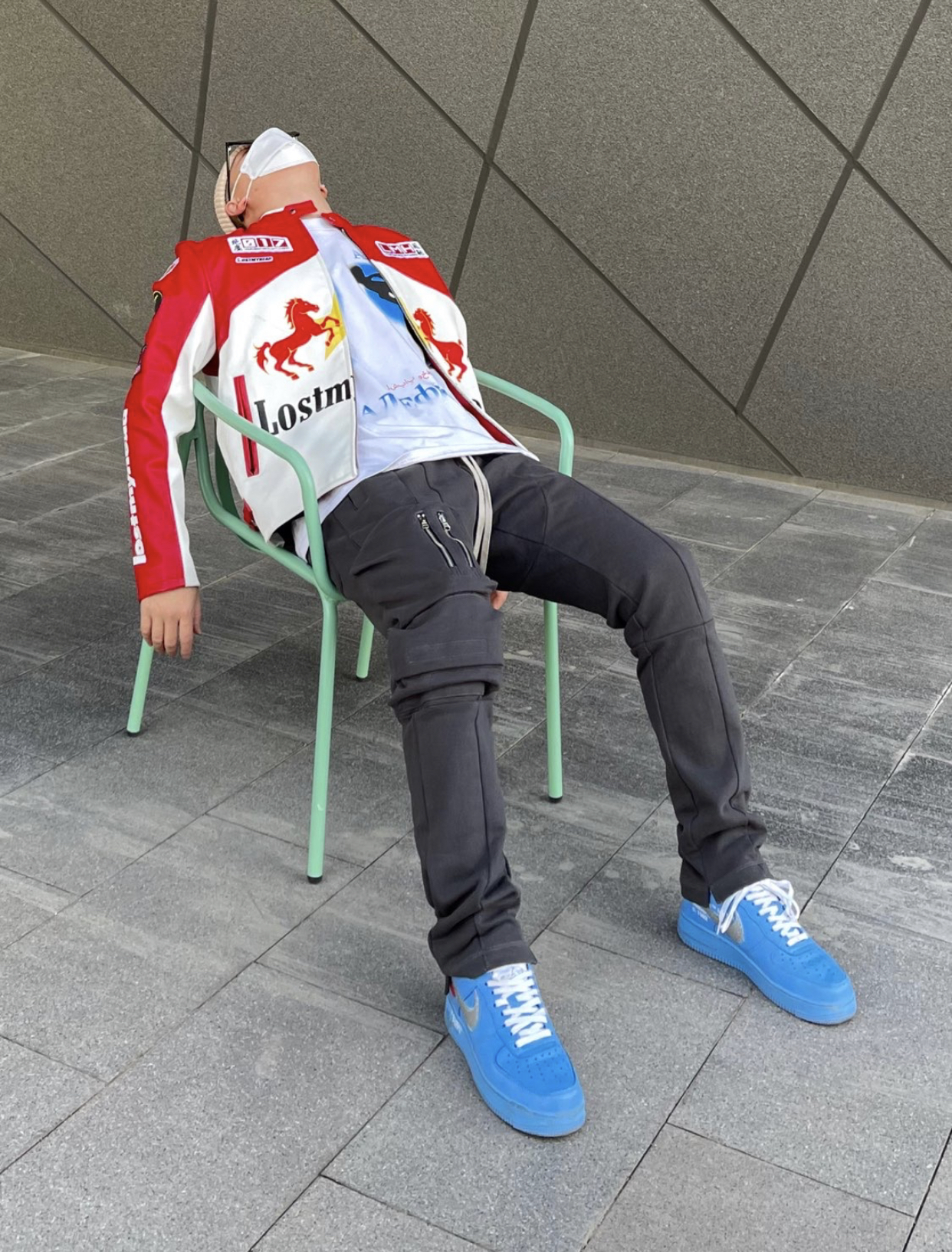 PK God Batch Nike Air Force 1 Low Off-White MCA University Blue CI1173-400 review P***