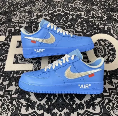 PK God Batch Nike Air Force 1 Low Off-White MCA University Blue CI1173-400 review T*** 00