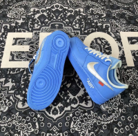 PK God Batch Nike Air Force 1 Low Off-White MCA University Blue CI1173-400 review 3